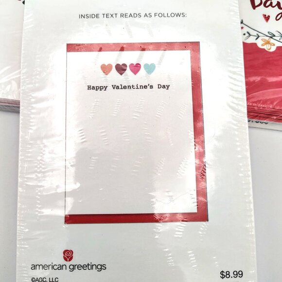 Valentines Day American Greetings Cards Assorted Lot of 3 Packs Love Hearts - Picture 8 of 12